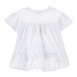 Monnalisa Maxi T-Shirt Girocolo Tinta Unita con Stampa per Bambina 19E625 BIANCO MONNALISA 