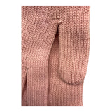 CALVIN KLEIN guanti tinta unita con logo Rosa per Bambina U00525 ROSA CALVIN KLEIN 