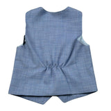 Manuell & Frank Gilet Tinta Unita per Bambino MF5247B AZZURRO MANUELL & FRANK 