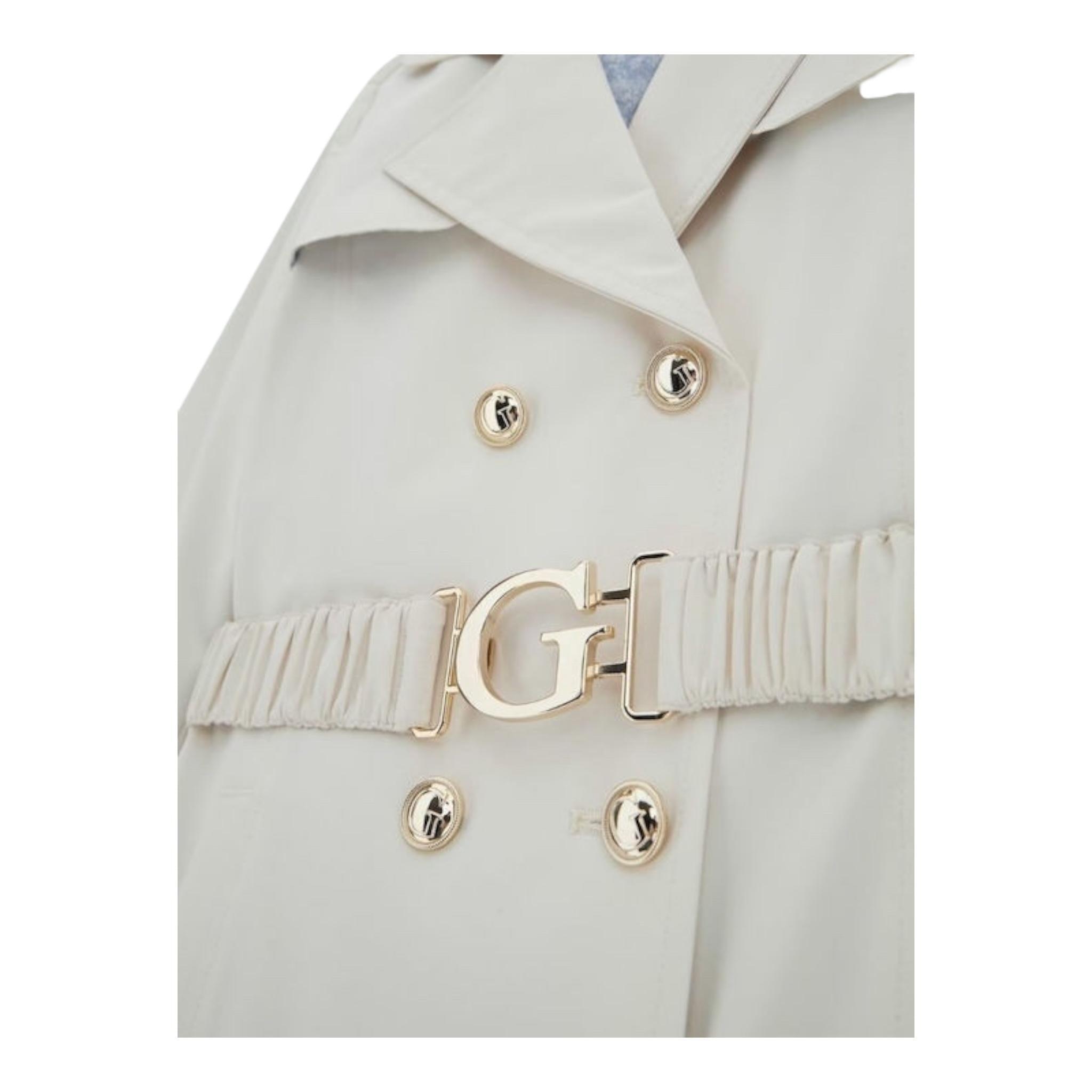 Guess Cappotto Modello Trench Tinta Unita per Bambina J4RL07WFYD0 PANNA GUESS 