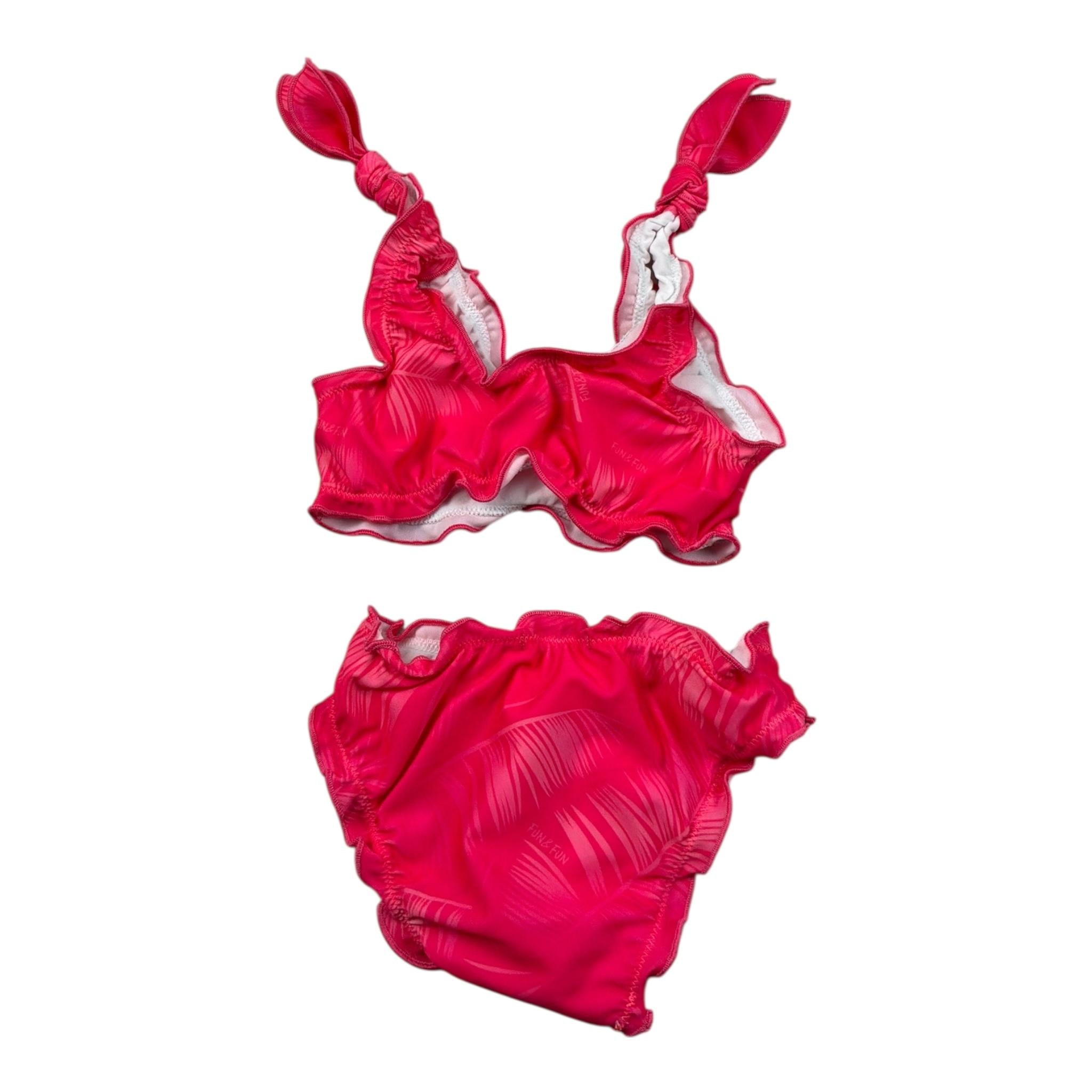 Fun & Fun Costume 2 Pezzi Slip-Fascia per Neonata FNBBW17436N FUXIA FUN & FUN 