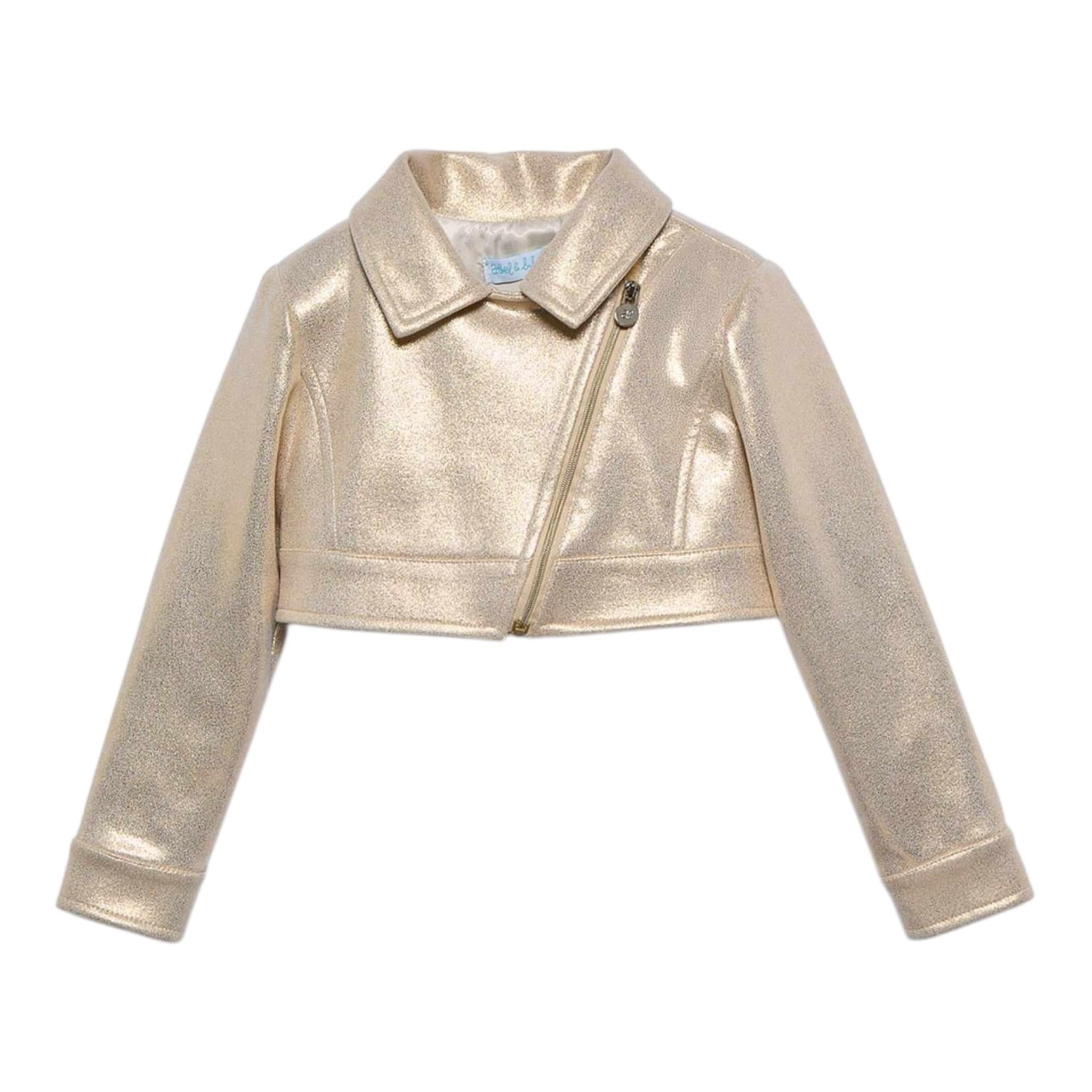 Abel & Lula Giubbino Tinta Unita per Bambina 5384 ORO ABEL & LULA 