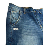 Daniele Alessandrini Bermuda In Denim Tinta Unita con 5 Tasche per Bambino 1236SD00026 BLU DANIELE ALESSANDRINI 