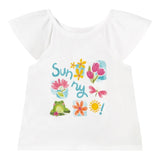 Mayoral Completo 3 Pezzi 2 T-Shirt-Short per Neonata 1232 BIANCO/AZZURRO MAYORAL 