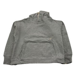 MANILA GRACE felpa chiusa con cappuccio tinta unita Grigio per Bambina MFJF24W124 GRIGIO MANILA GRACE 