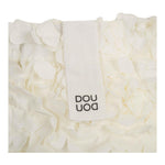 Dou Dou Short Tinta Unita con Applicazioni per Bambina DW6A99 PANNA DOU DOU 