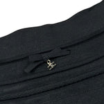 Elisabetta Franchi Gonna Tinta Unita con Ricami per Bambina EFCM015 NERO ELISABETTA FRANCHI 