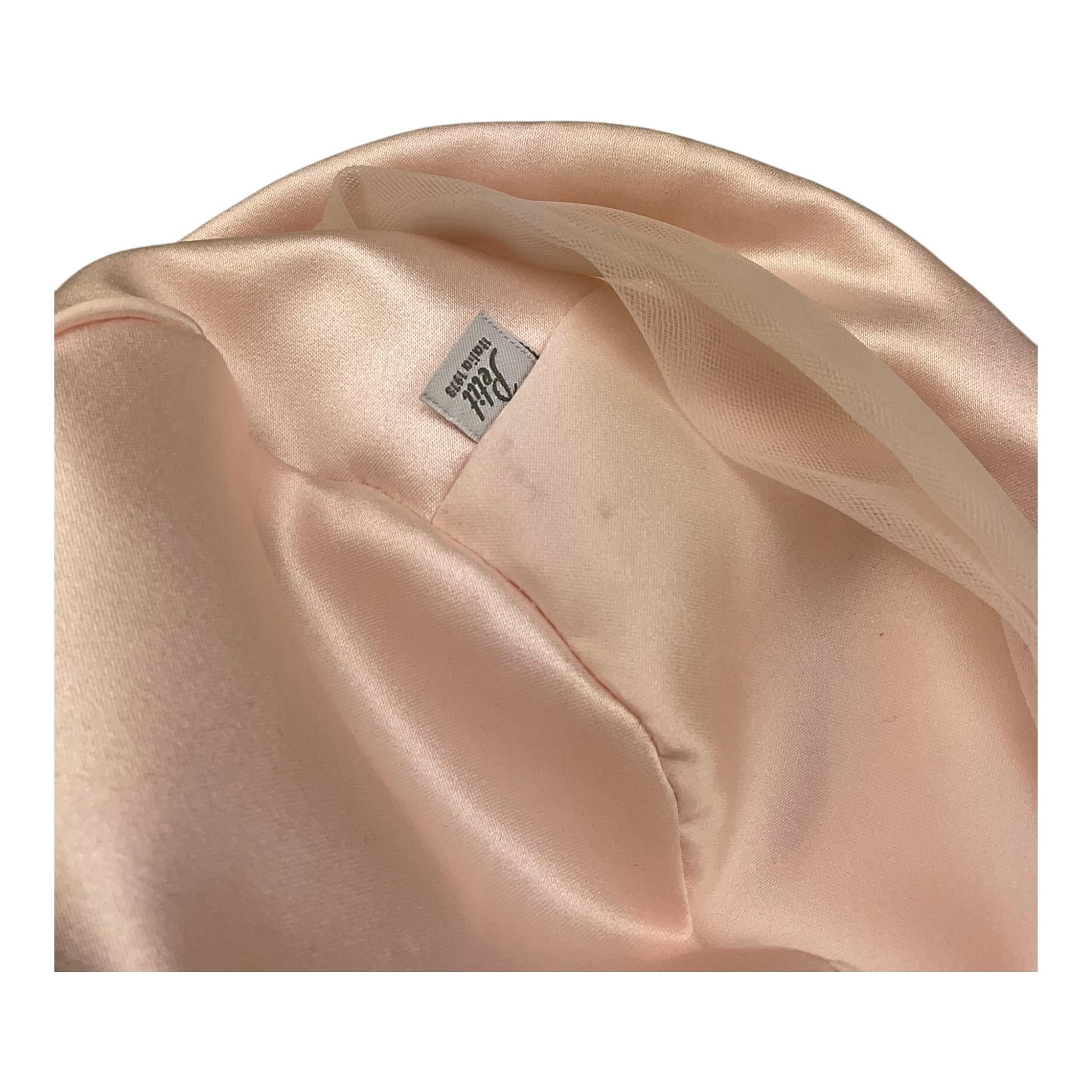 Petit Cappello Tinta Unita con Applicazioni per Neonata SC216049 ROSA PETIT 