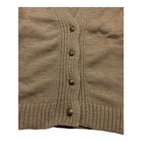 DONDUP cardigan tinta unita scollo a v  Beige per Bambino DFMA010 BEIGE DONDUP 