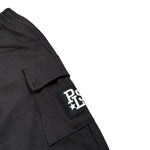 Please Pantalone Tinta Unita con Elastico In Vita per Neonato FJ19042B71 NERO PLEASE 