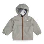 K-Way Giubbino Tinta Unita con Zip E Cappuccio per Neonato K41335WXN GRIGIO K-WAY 