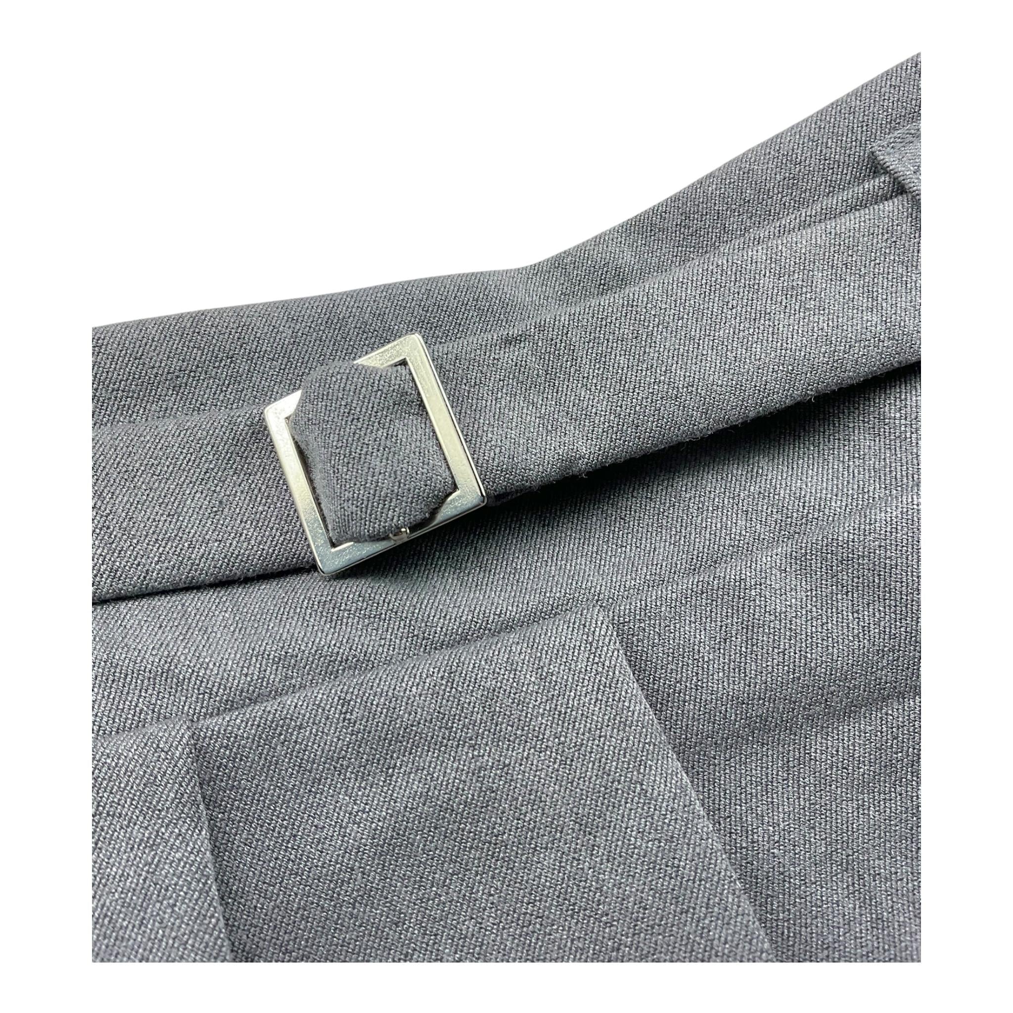 LU LU BY MISS GRANT short modello gonna tinta unita Grigio per Bambina LL3252 GRIGIO LU LU BY MISS GRANT 