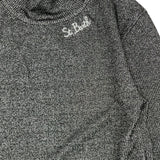 SAINT BARTH abito tinta unita mezzo collo Nero per Bambina LDA002 NERO SAINT BARTH 