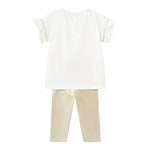 Mayoral Completo 2 Pezzi T-Shirt-Leggins per Neonata 173486 BIANCO MAYORAL 