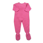 Cnd Tutina Tinta Unita con Fiocco per Neonata 55933010 FUXIA CND 