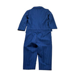 Isabel & Martinez Completo 4 Pezzi Giacca-Camicia-Pantalone-Papillions per Neonato IM25F213 BLU ISABEL & MARTINEZ 