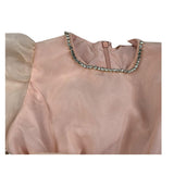 Miss Grant Abito Mezza Manica Tinta Unita per Neonata MG1333N PESCA MISS GRANT 