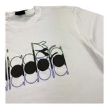 DIADORA t-shirt girocollo tinta unita con logo Bianco per Bambino F4DIJGTH058 BIANCO DIADORA 