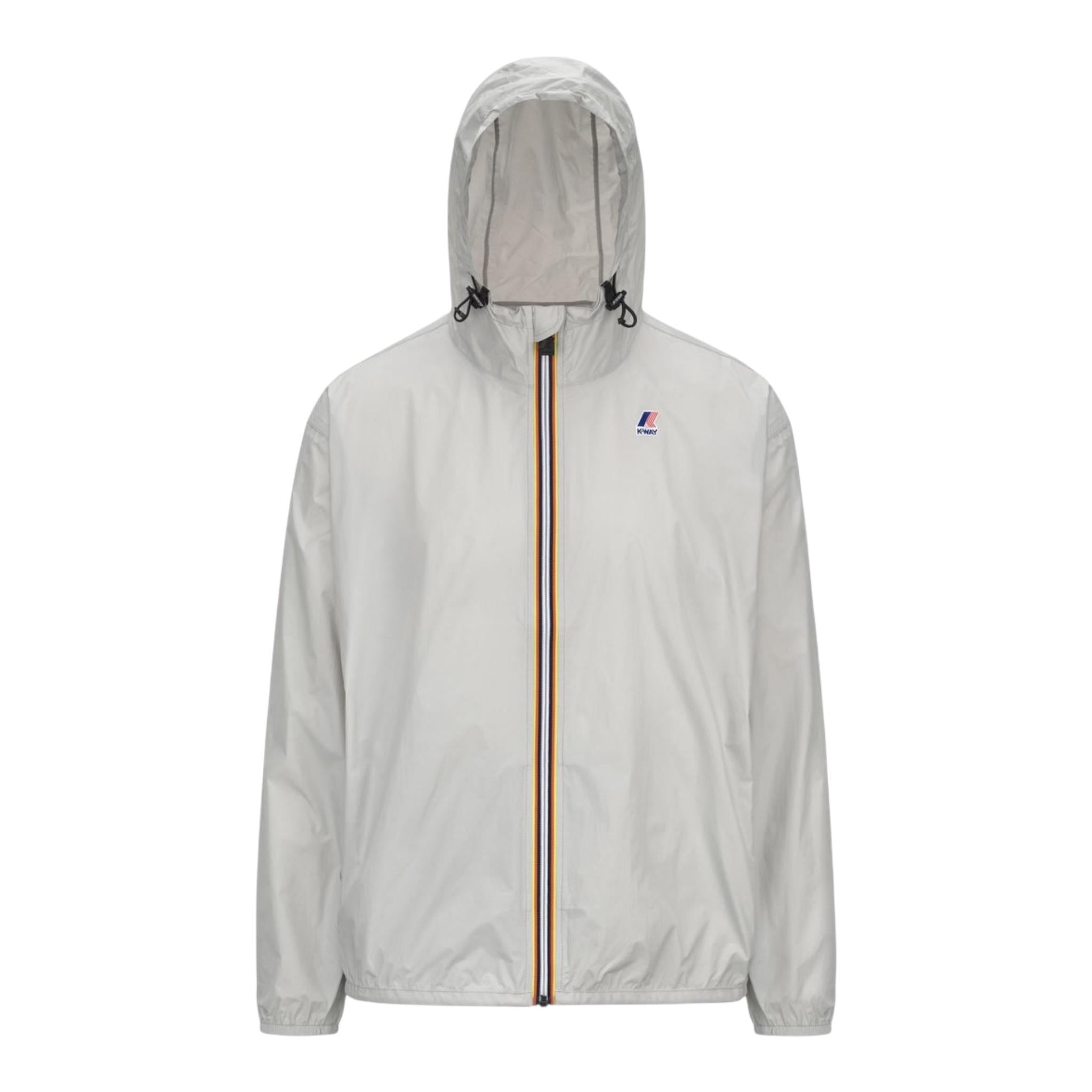 K-Way Giubbino Tinta Unita con Cappuccio per Bambino K61336WOXXXX TORTORA K-WAY 