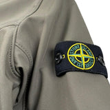 Stone Island Giubbino Tinta Unita con Zip E Cappuccio per Bambino K1S16410002 VERDE STONE ISLAND 