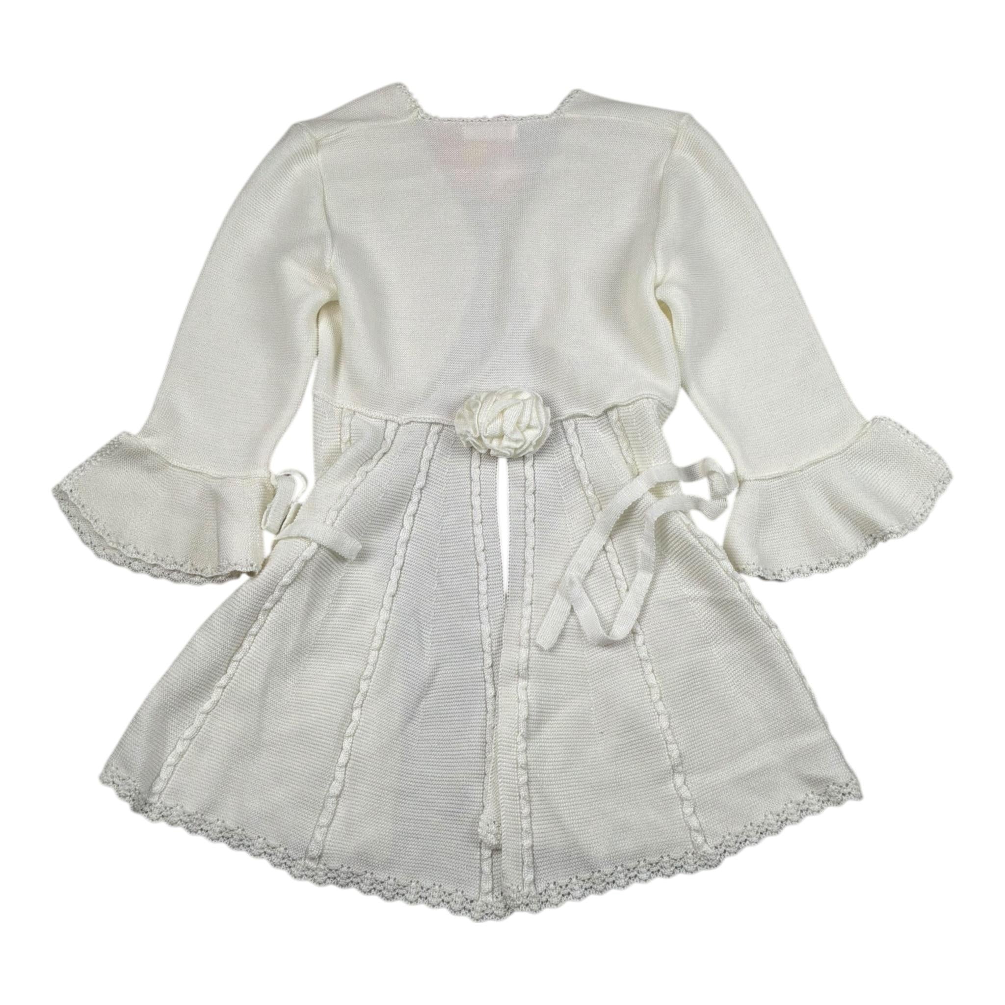 Mimilu' Cardigan Tinta Unita per Bambina 704 PANNA MIMILU' 