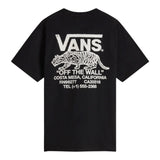 Vans T-Shirt Girocollo Tinta Unita con Stampa per Bambino VN000MK2BLK NERO VANS 
