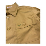 Sun68 Camicia Manica Lunga Tinta Unita per Bambino CPS35313 BEIGE SUN68 