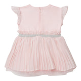 KARL LAGERFELD abito mezza manica tinta unita Rosa per Neonata Z30279 ROSA KARL LAGERFELD 