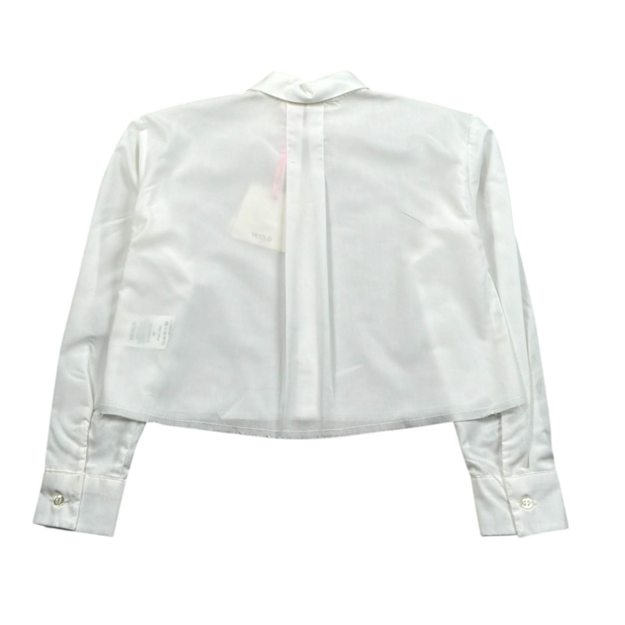 Vicolo Camicia Manica Lunga Tinta Unita per Bambina 3141CY1127 PANNA VICOLO 