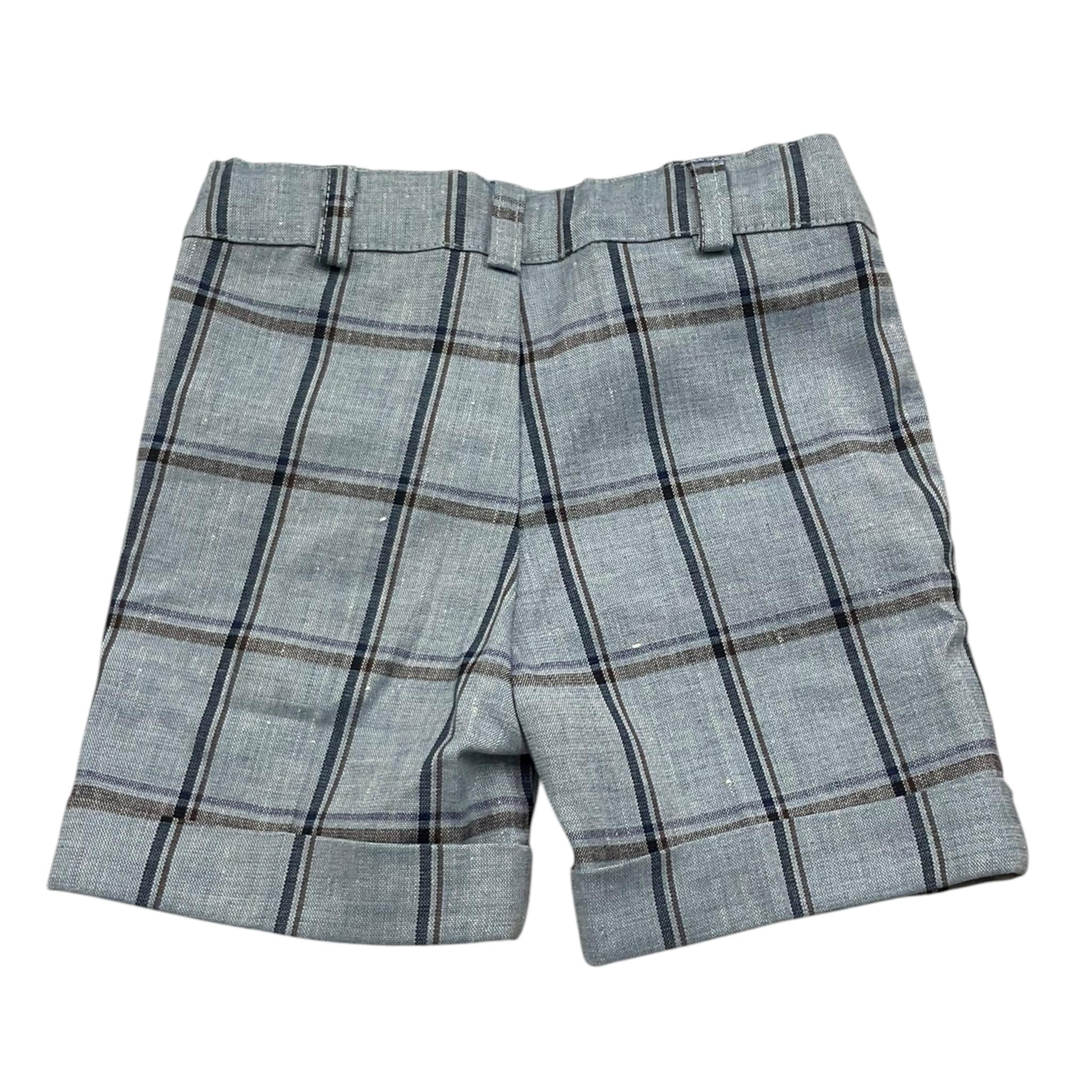 J.O. Milano Bermuda Tinta Unita Fantasia Quadri per Neonato 264I1 AZZURRO J.O. MILANO 