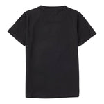 Emporio Armani T-Shirt Girocollo Tinta Unita con Stemma Logo per Bambino EB0004211 NERO EMPORIO ARMANI 