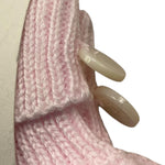 WEDOBLE babbucce tinta unita con logo Rosa per Neonata V2210345A ROSA WEDOBLE 