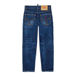 DSQUARED2 jeans tinta unita con strappi Blu per Bambino DQ2241 BLU DSQUARED2 