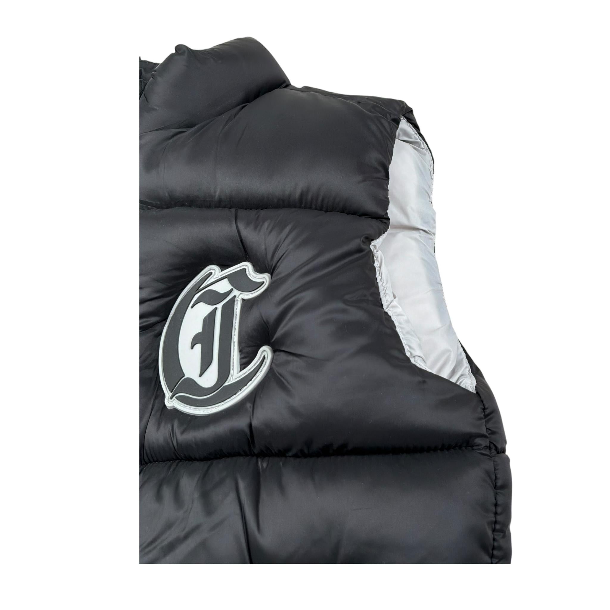 Just Cavalli Giubbino Smanicato Tinta Unita per Bambino JBP26013PI NERO JUST CAVALLI 