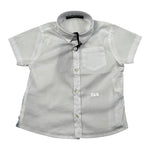 Daniele Alessandrini Camicia Manica Lunga Tinta Unita con Taschino per Neonato 1296C00028 BIANCO DANIELE ALESSANDRINI 