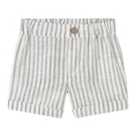 Mayoral Bermuda Tinta Unita con Fantasia A Righe per Neonato 1208 BIANCO MAYORAL 
