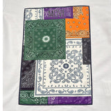 Move T-Shirt Tinta Unita Girocollo con Stampa per Bambino BANDANAPATCH BIANCO MOVE 