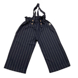 PETIT INDI pantalone pantalone palazzo cn bretelle Blu per Bambina AW4BK5552J BLU PETIT INDI 