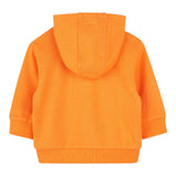 Timberland Felpa Tinta Unita con Zip E Cappuccio per Bambino T60487 ARANCIONE TIMBERLAND 