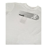 Diadora Completo 2 Pezzi T-Shirt-Bermuda Bicolore per Bambino 102181711 BIANCO/NERO DIADORA 