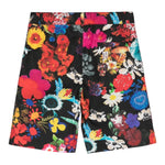 Moschino Bermuda tinta unita con Fantasia Nero per Bambino HU101T NERO MOSCHINO 