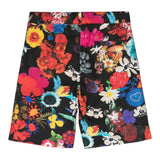 Moschino Bermuda tinta unita con Fantasia Nero per Bambino HU101T NERO MOSCHINO 