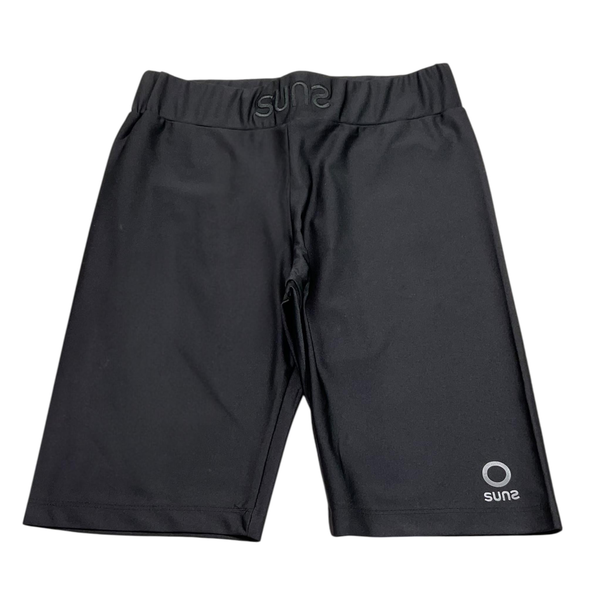 Suns  Leggins Modello Ciclista Tinta Unita per Bambina LGS5101D NERO SUNS 