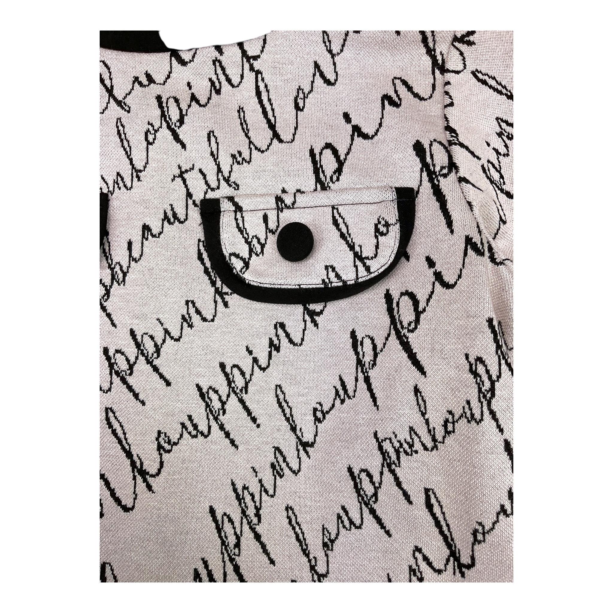 PINKO abito tinta unita logato manica lunga Beige per Bambina F4PIBGDR176 BEIGE PINKO 