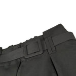 Lu Lu By Miss Grant Pantalone tinta unita Modello A Palazzo Nero per Bambina LL3519 NERO LU LU BY MISS GRANT 