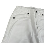 Jeckerson Jeans Tinta Unita con Girovita Regolabile per Bambino J3802 BIANCO JECKERSON 