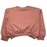 GAELLE felpa chiusa girocollo tinta unita cn stampa logo Rosa per Bambina 2741F00318 ROSA GAELLE 