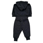 John Richmond Completo 2 Pezzi Felpa-Pantaloni per Neonato RIP26116CF NERO JOHN RICHMOND 