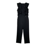 Kocca Tuta Intera Tinta Unita Giromanica per Bambina NADINI NERO Kocca 