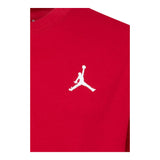 Jordan T-Shirt Girocollo Tinta Unita con Logo per Bambino 85D266 ROSSO JORDAN 